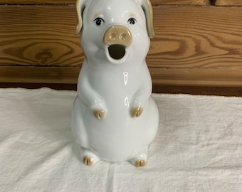 Henriksen Imports Ceramic Pig Pitcher/Creamer