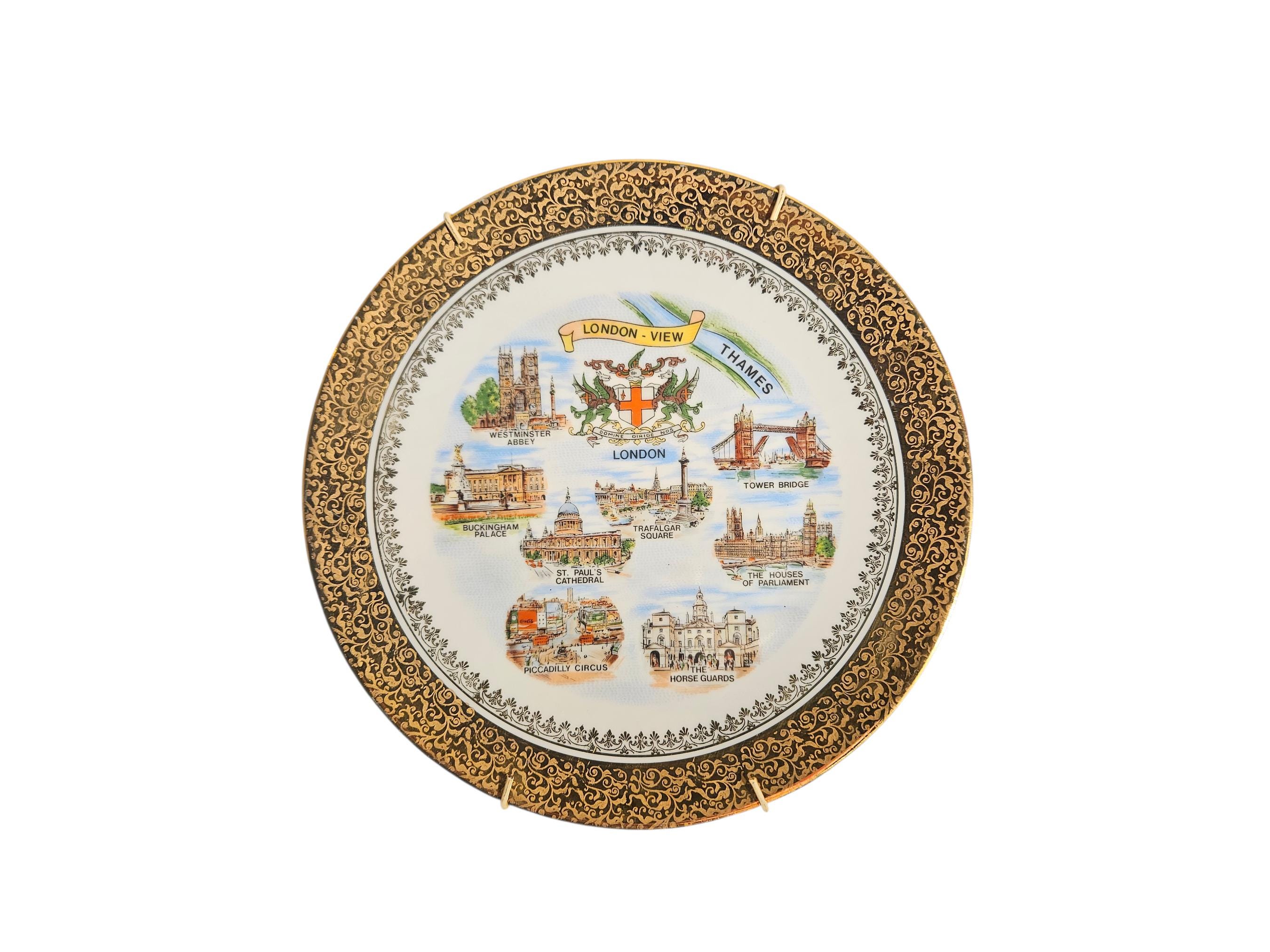 London souvenir plate - Etsy 日本