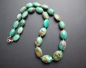 Natural Turquoise Necklace with 14k Gold Filled