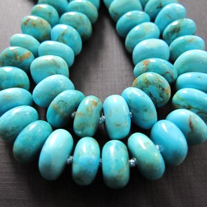 Chunky Turquoise Candy Necklace, 14K Gold Filled Gift for her