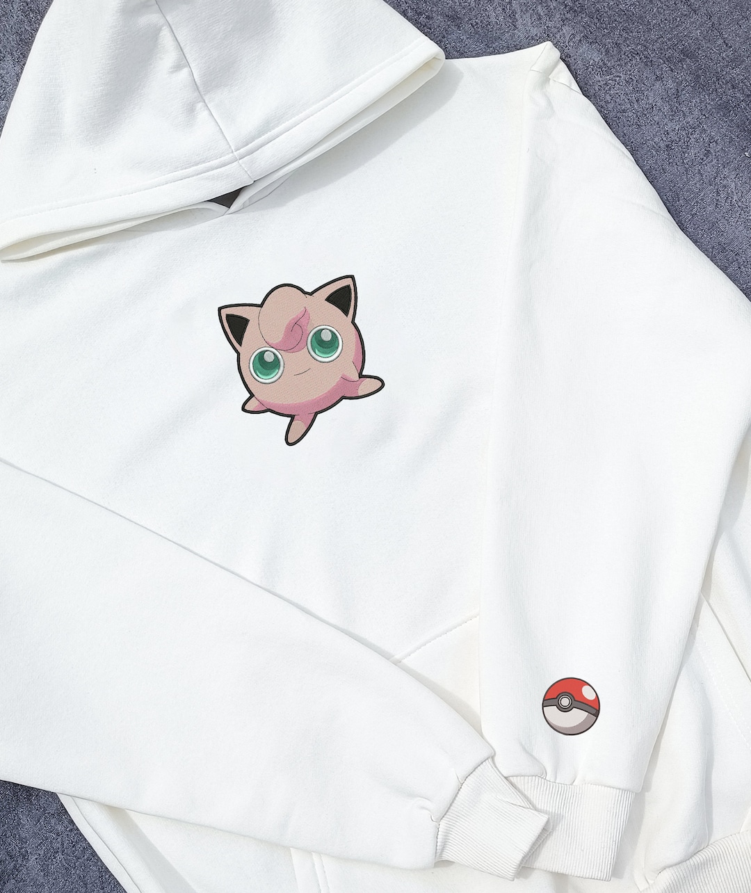 Jigglypuff Pattern Hoodie main image 1