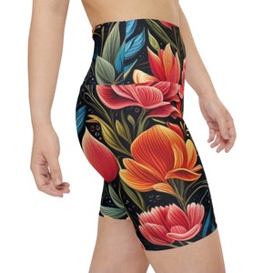 Tropical Flower Emb Shorts main image 0