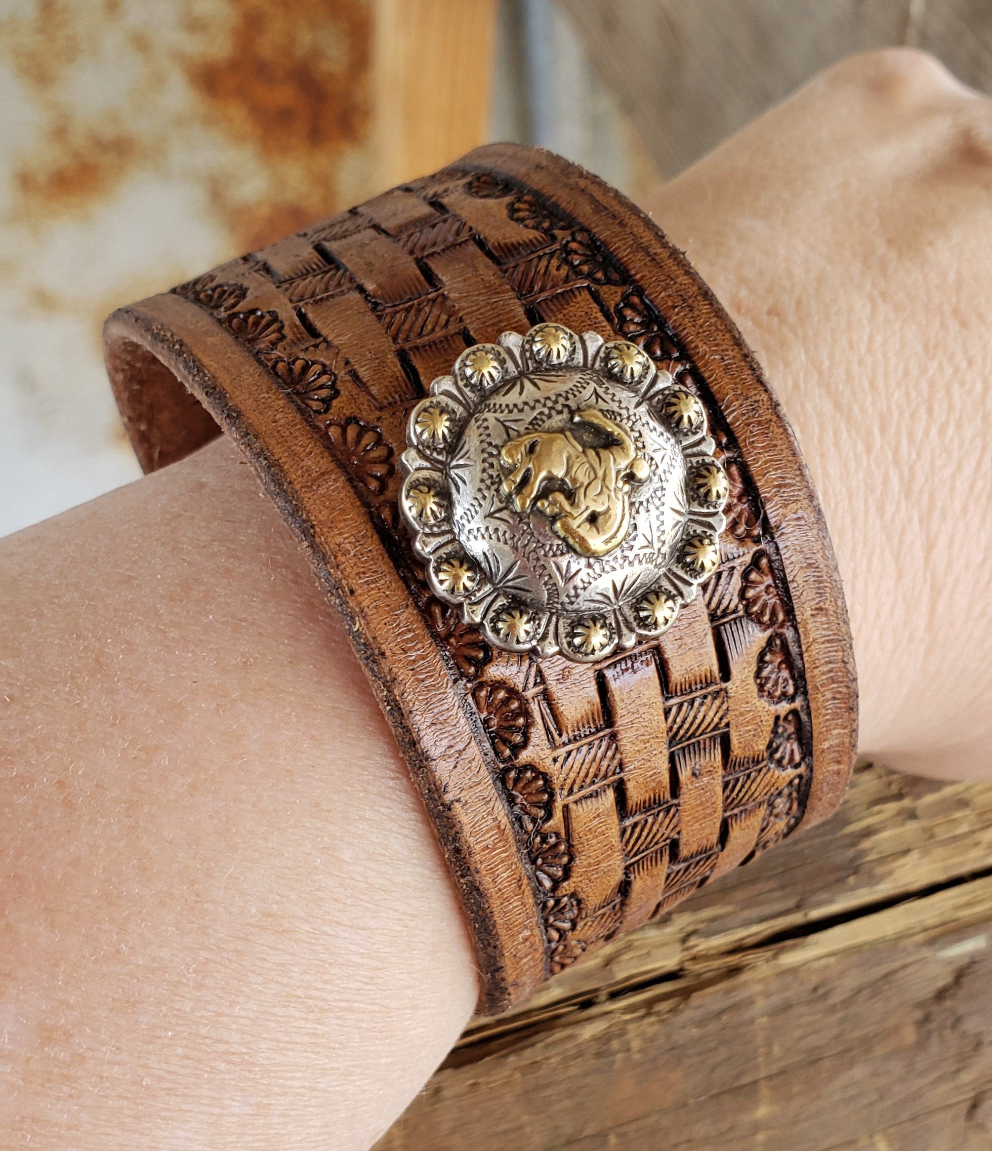 Hermès Alligator Kelly Dog Extrême Bracelet - Palladium-Plated Wrap