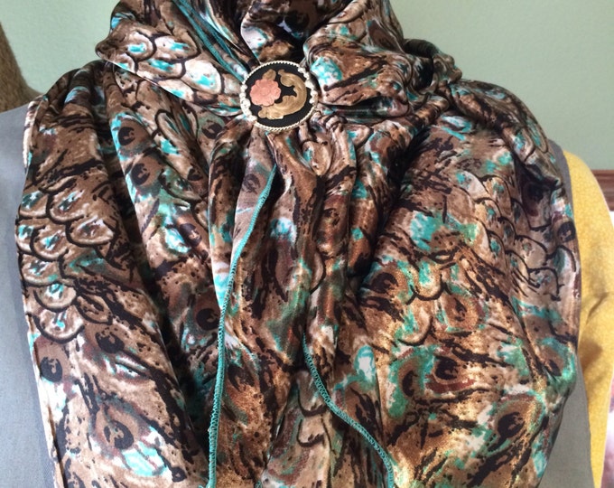 Gold Turquoise Cowboy Buckaroo Wild Rag by Mann Creek Wild Etsy