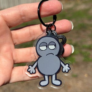 Eight algebralien acrylic keychain