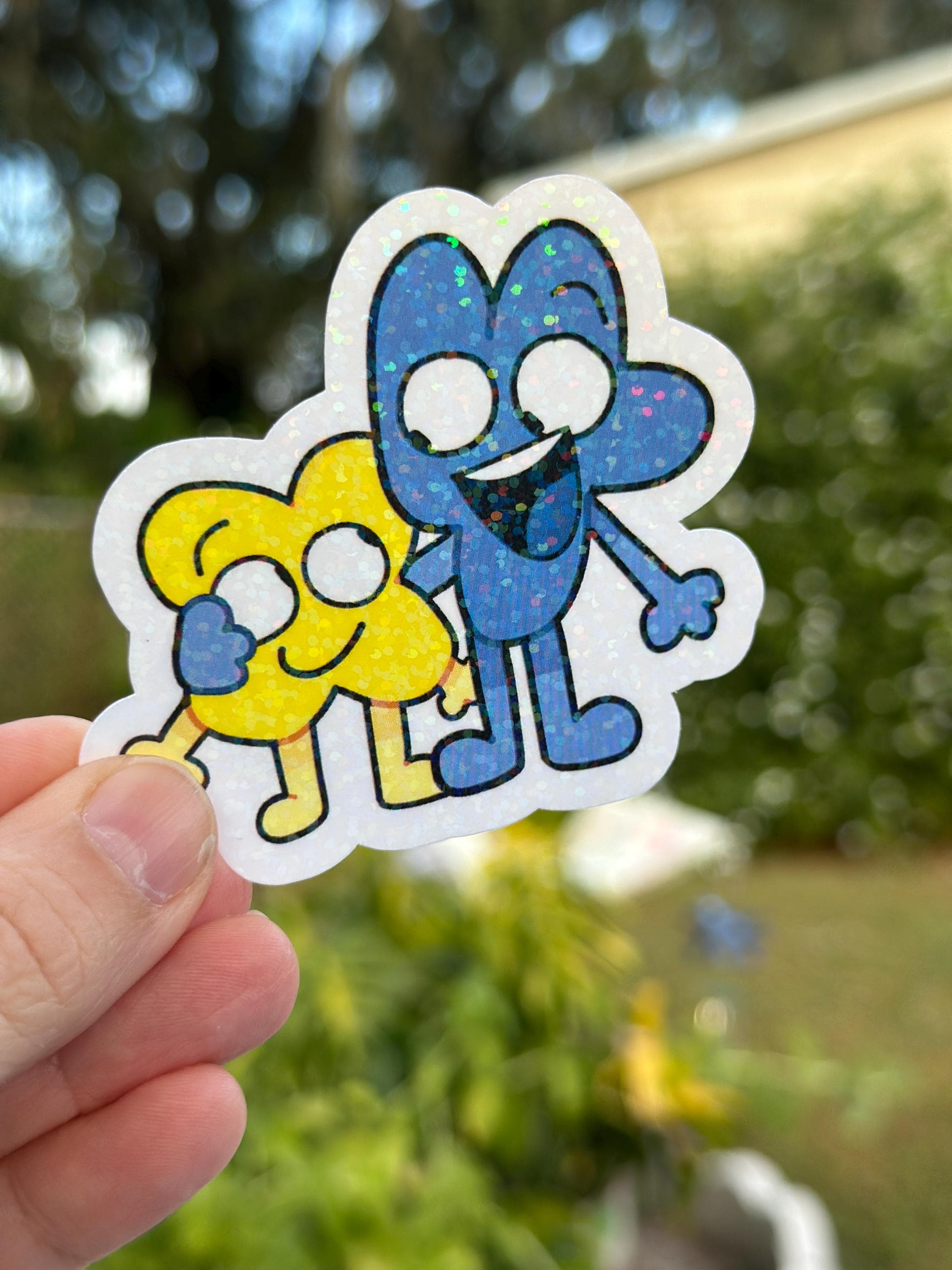 Four and X BFB Sticker - Etsy