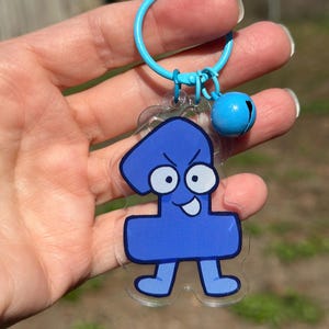 One algebralien acrylic keychain