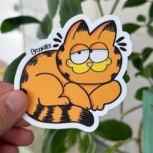 Garf Sticker: Hand-Drawn Procreate Art