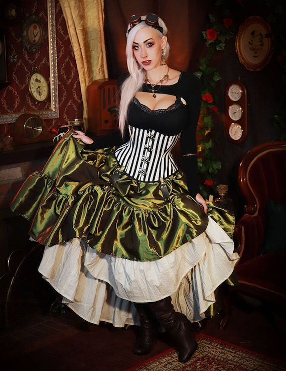Samickarr Victorian Dress Renaissance Costume For Women Irish Dress Medieval Dress Vintage Ball Gown Witch Costumes Victorian Faire Costumes Flare Sleeve Princess Halloween Cosplay
