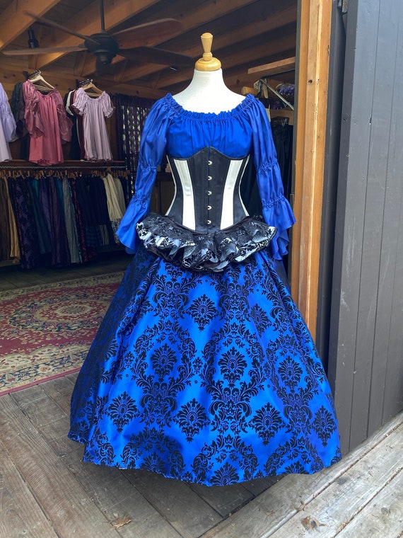 blue and black dress halloween costume 30 Easy Halloween Costume Ideas using a Blue Dress