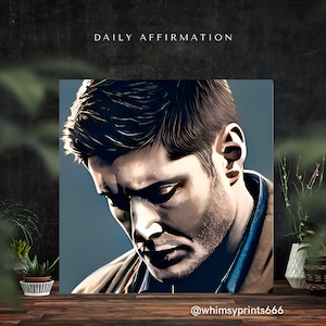 Digitale Supernatural druckbare Kunst für Poster, Wandkunst, Leinwände, Tassen & Shirts. Wohndekor. Sofort Download. Winchester Brothers Sam