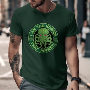 Cthulhu Graphic T-Shirt: Lovecraft Horror Tee
