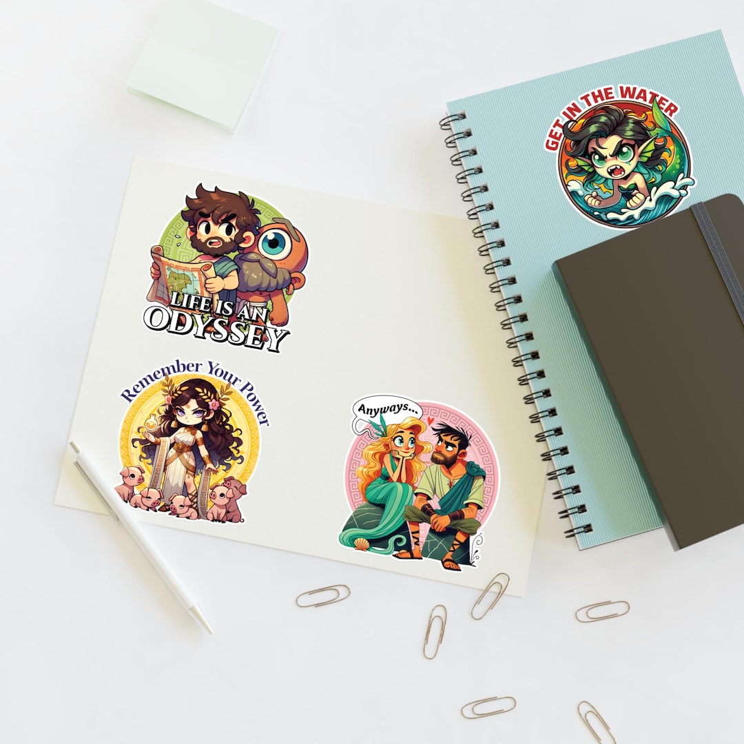 Odysseus and Cyclops, Siren, Circe, and Calypso Odyssey Inspired Epic ...