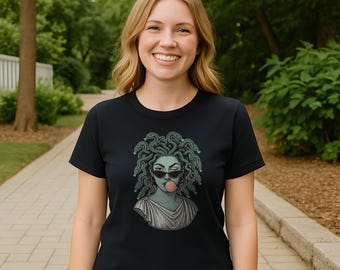Medusa Feminist Shirt | Greek Mythology Goddess Graphic Tee