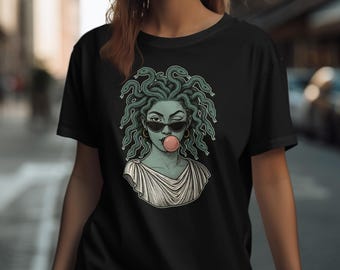 Funny Medusa Feminist Shirt, Greek Mythology Women Empowerment Tee