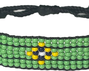 Culture Beads Brasilien Handgjort Pärlflaggarmband - VM-utgåva