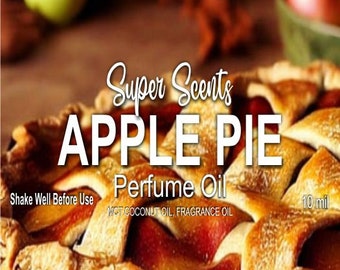 Rollo de fragancia de aceite de perfume de pastel de manzana, 10 ml, aroma único fuerte de Super Scents