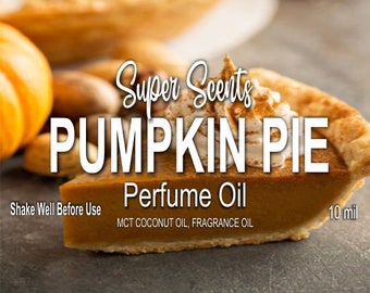 Rollo de fragancia de aceite de perfume de pastel de calabaza en 10 ml de aroma único fuerte de Super Scents, favorito de las vacaciones de Navidad