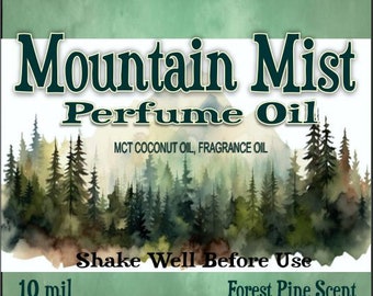 Olejek perfumowany Mountain Mist w kulce 10 ml, mocny i wyjątkowy zapach marki Super Scents