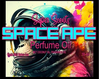 Space Ape Perfume Oil Fragrance Roll On 10ml Strong Unique Scent by Super Scents