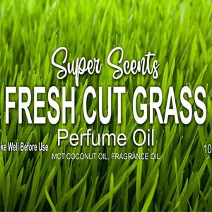 Fresh Cut Grass Perfume Oil Fragrance Roll On 10ml Strong Unique Scent by Super Scents