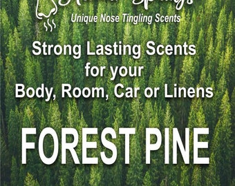 Forest Pine Körperspray Natürliches Körperspray / Raumspray 120 ml von Super Scents VERSANDKOSTENFREI