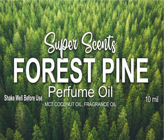 Forest Pine Perfume Oil Fragrance Roll on 10ml Strong Unique Scent