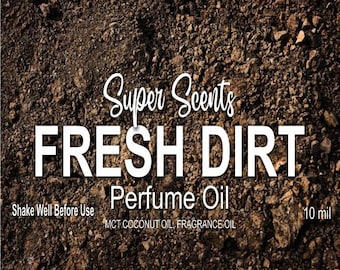 Fresh Dirt Perfume Oil Fragrance Roll On 10ml Strong Unique Scent by Super Scents
