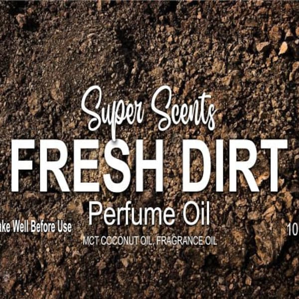 Fresh Dirt Perfume Oil Fragrance Roll On 10ml Strong Unique Scent by Super Scents