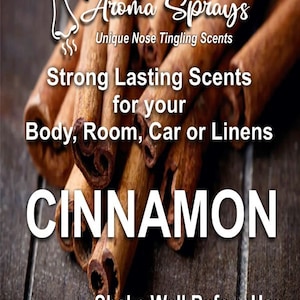 Kaneel Body Spray All Natural Body/Room/Car Spray 4 oz door Super Scents GRATIS VERZENDING