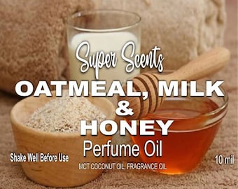 Olejek perfumowany Oatmeal, Milk and Honey w kulce 10 ml o silnym, wyjątkowym zapachu od Super Scents