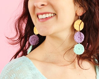 Scooops! A Crochet Earring Pattern