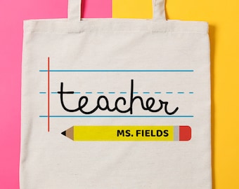 Archivo SVG de agradecimiento al maestro: regalo personalizado para hacer tú mismo