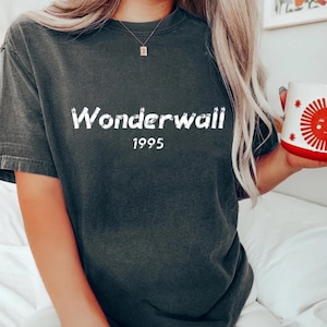 Oasis Wonderwall Shirt, Oasis Reunion, Oasis Band, Oasis Tour, Oasis Fan, Rock Band, 90s Music, Nostalgic, Vintage Band Tee, Rock Music Gift