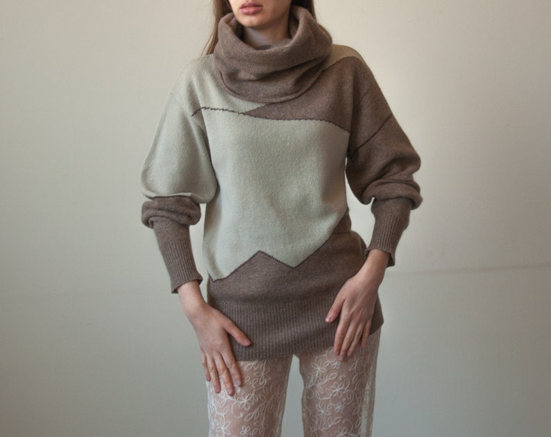 Christian Dior Graphic Turtleneck 