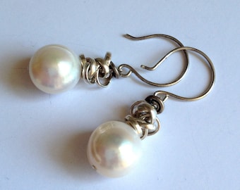 South sea pearl earrings