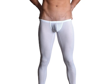 BfM Mens Lowrise Eyelet Tights - Original Pouch