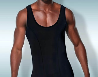 Doreanse Mens Pouch Bodysuit Athletic Underwear