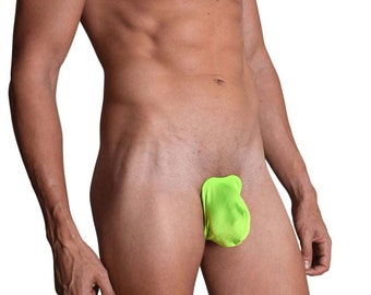 BfM Mens Lime Green C-String No VPL Thong