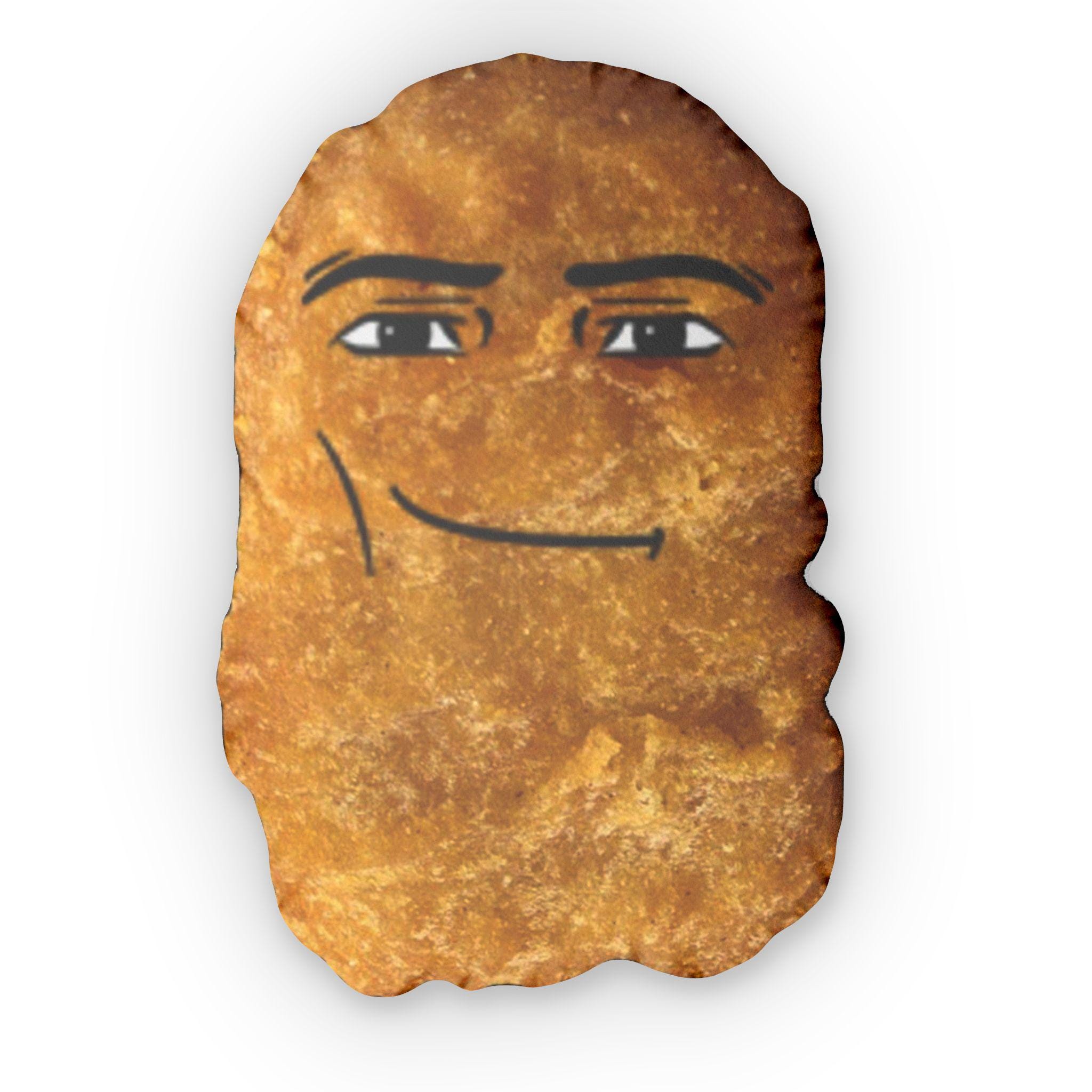 Custom Shaped Pillows - Unique Couch Decor, Brain Rot Meme, Funny Gift for TikTok Fans, Nugget gegagedigedago
