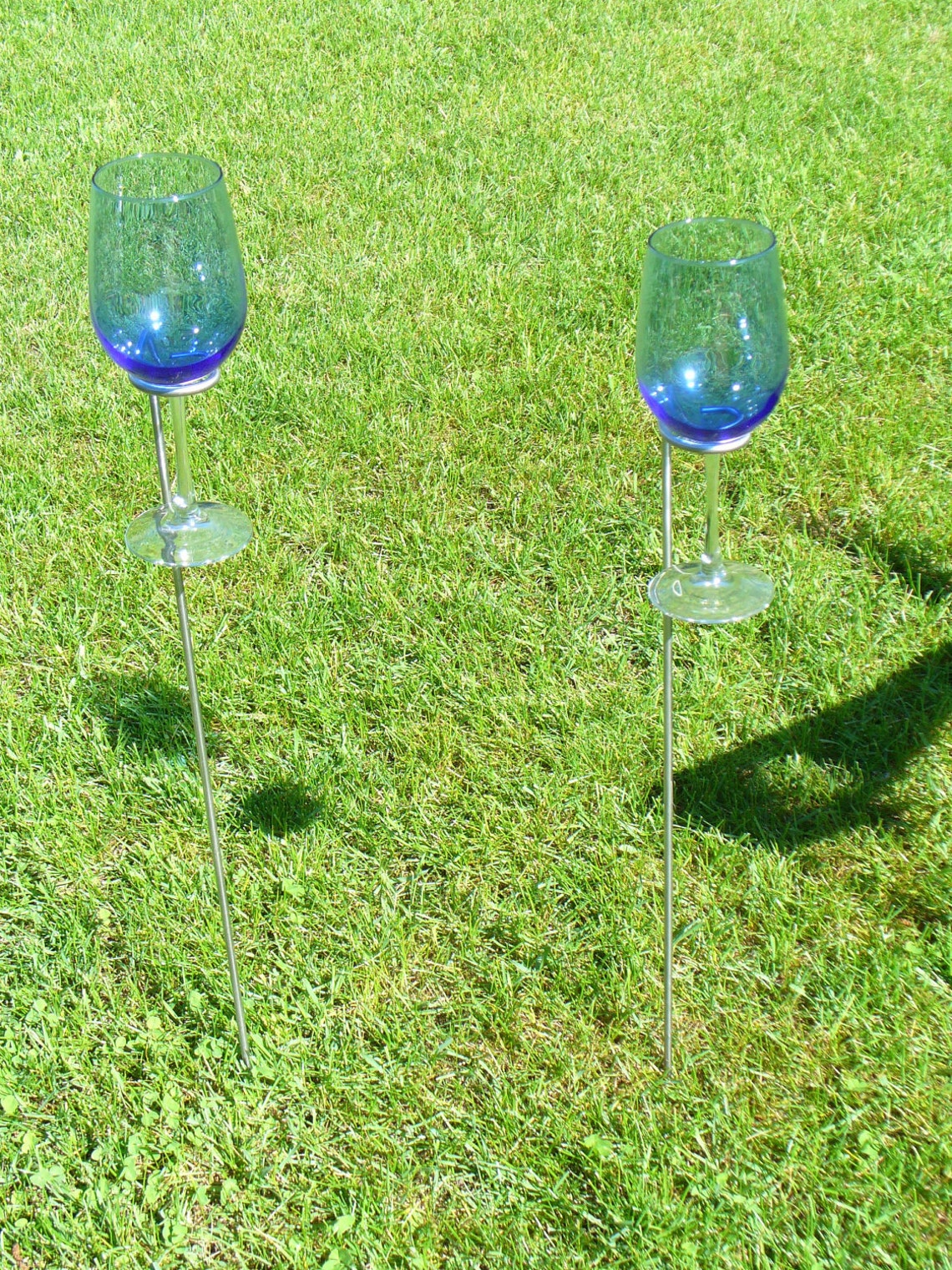 Set of 4 Outdoor Wine Glass Holders Etsy