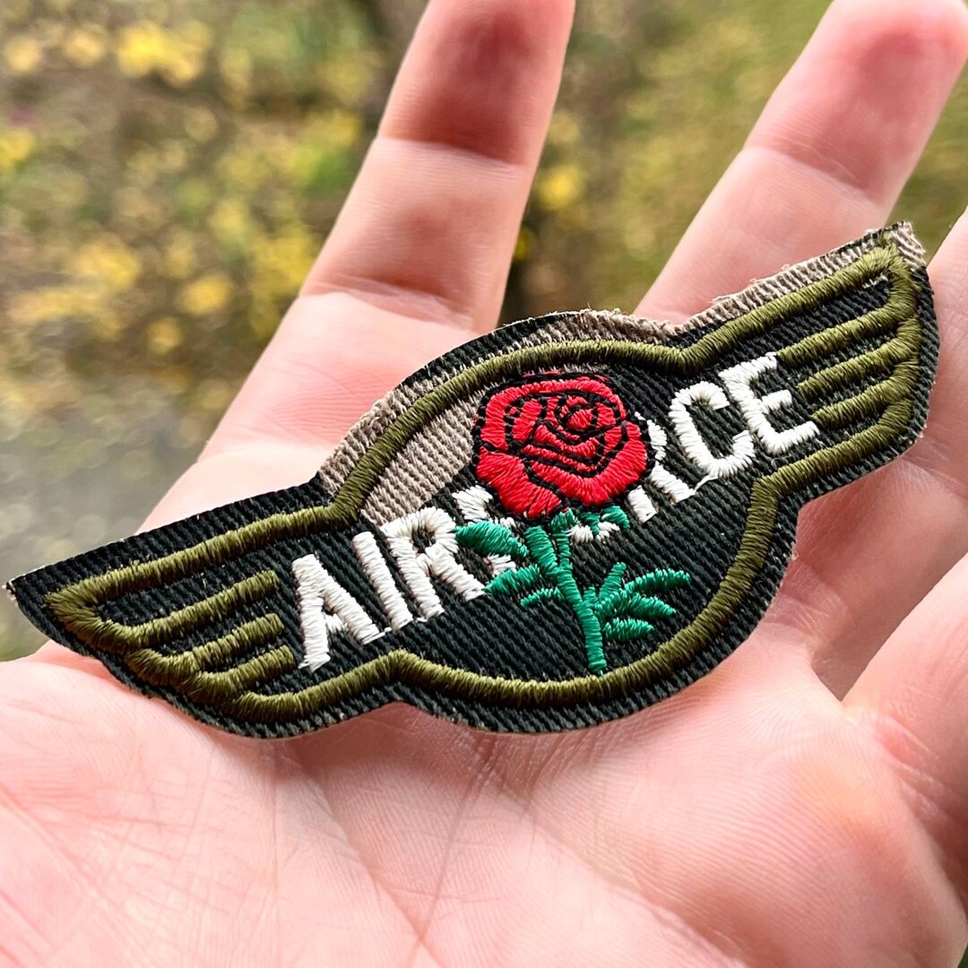 Fort Rose Patch Air Force Rose Embroidered Patch – Military Tactical Morale Patch - Etsy