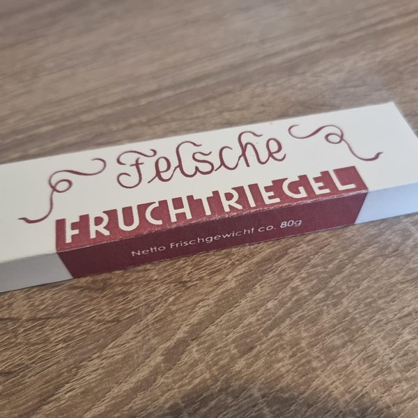 Frucht Riegel (fruit bar box)