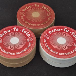 Scho-ka-kola-doosjes (kartonnen versie)