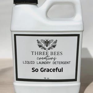 Scented Liquid Laundry Detergent | Luxury Laundry Detergent
