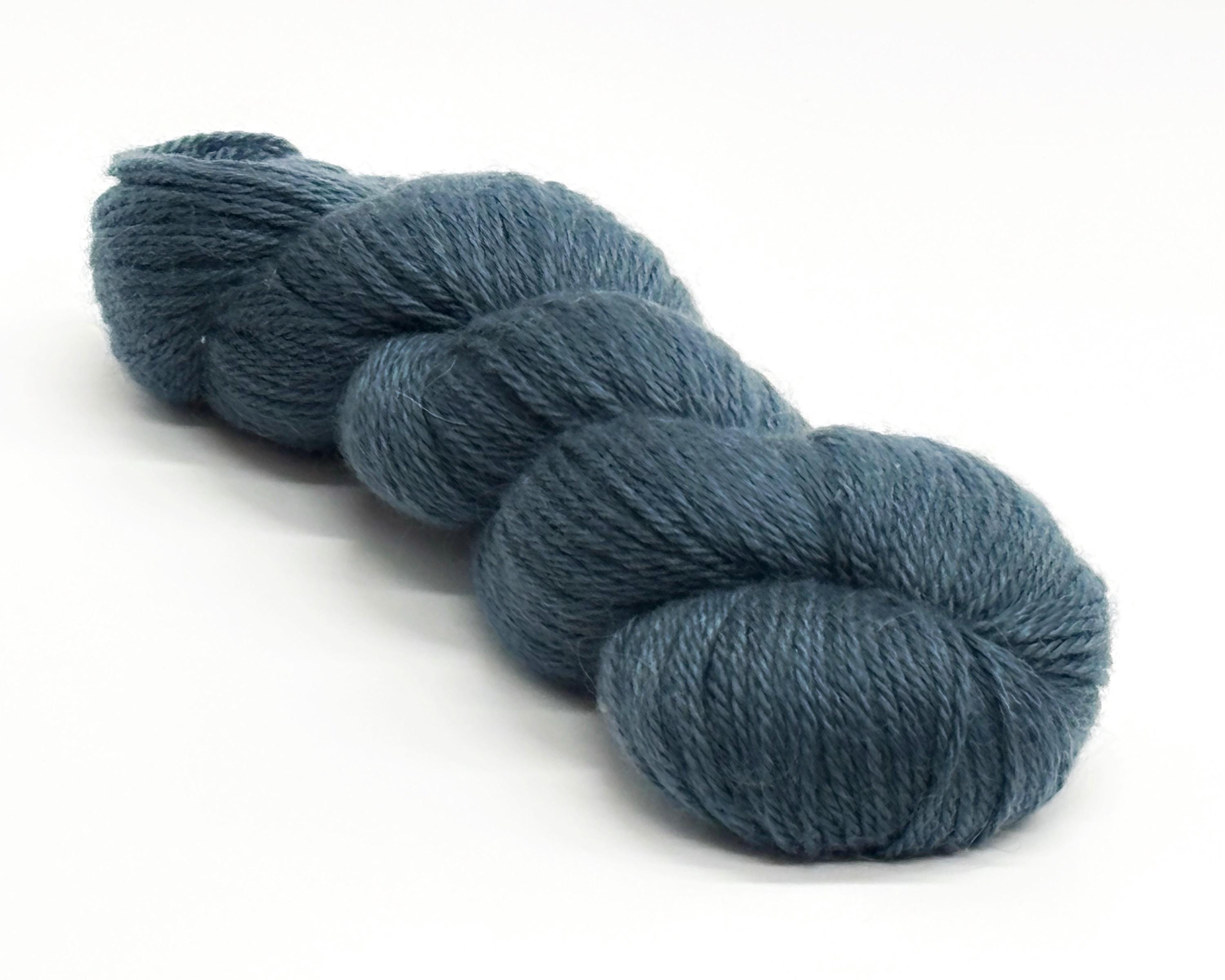 Shibui Baby Alpaca Dk, Shibui Knits Yarn, Fjord 2012 Lot 5229, Luxury Alpaca Yarn, DK Baby Alpaca, Discontinued Shibui, Blue Alpaca Yarn