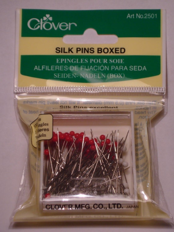 1 Clover Silk Pins