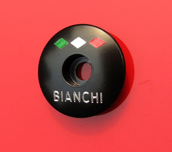 BIANCHI Bike Headset Top Cap Black Custom Engraved Painted Etsy Israel