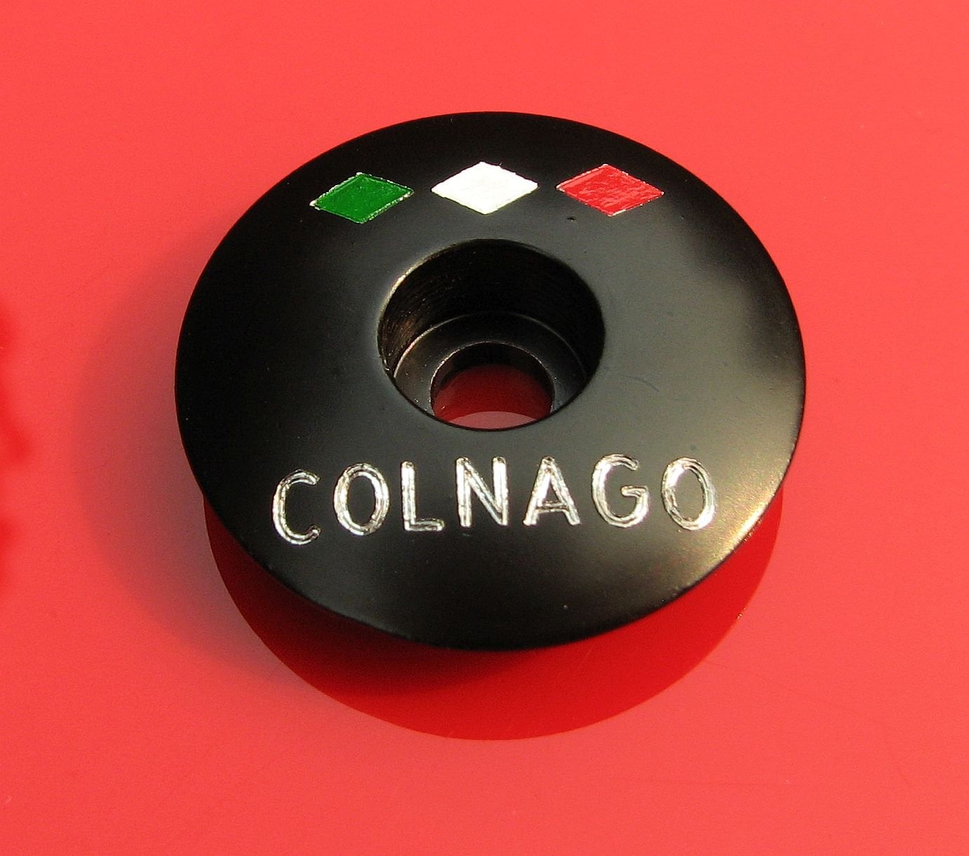 COLNAGO Bike Headset Top Cap Black Custom Engraved Painted Etsy