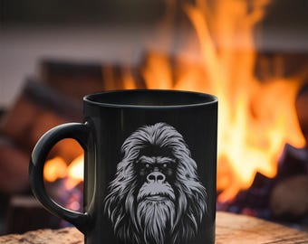 Bigfoot Mugshot Mug, Bigfoot Sasquatch mug, Bigfoot Gift Idea, Gift for campers Hikers, Sasquatch Bigfoot lover mug, Perfect for Bigfoot fan